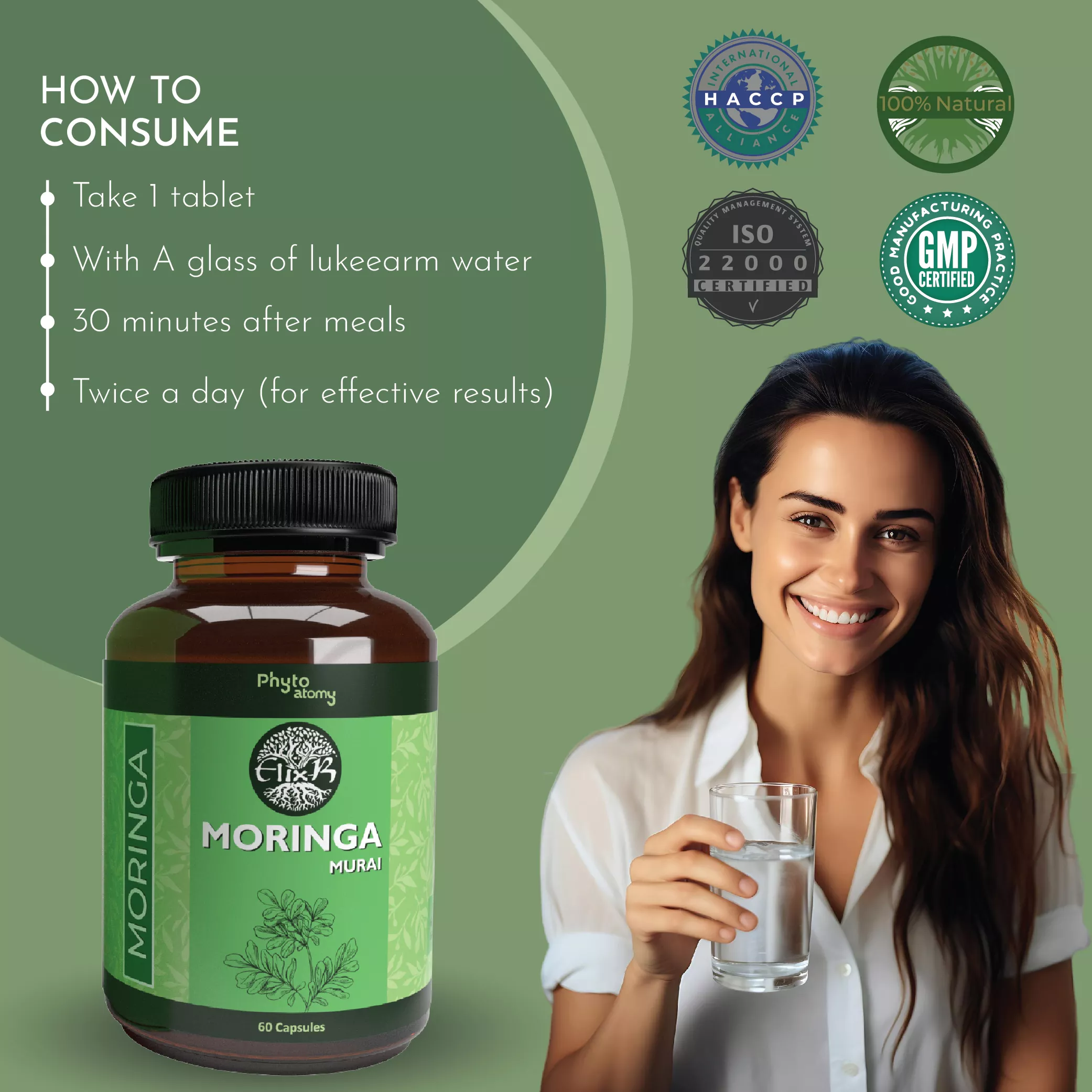 Moringa (60 Capsule) - HS00544